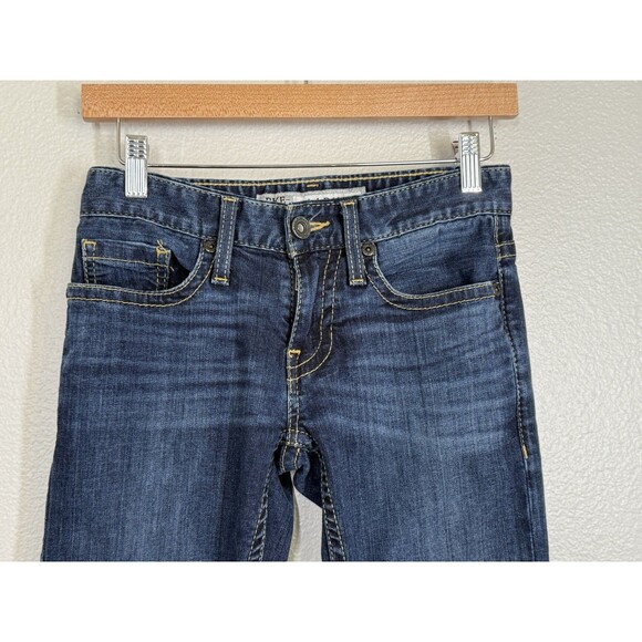 BKE Aaron Men's Jeans Size 26S Teen Boy Dark Wash Denim Buckle Slim Straight EUC - Picture 2 of 12